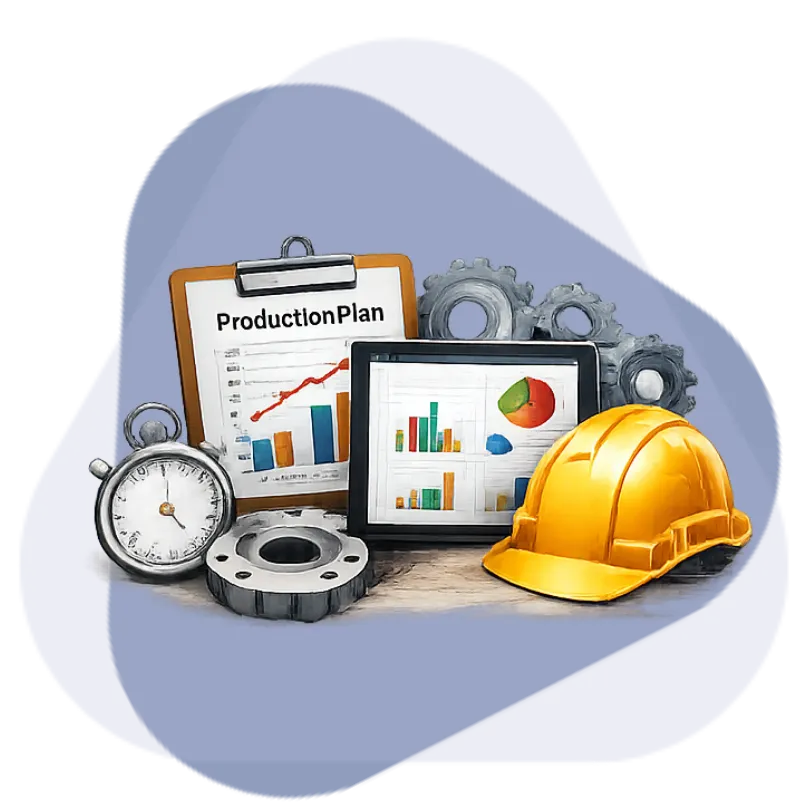 راهکارهای مدیریت تولید